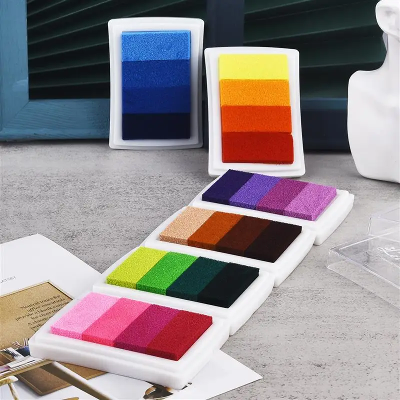 1 шт. набор чернильных подушечек для печати 4 цвета | Дом и сад