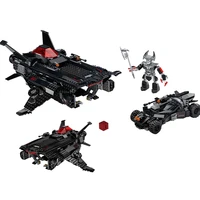 fit 76087 991pcs flying fox technical batmobile airlift attack figures building block brick toy kid