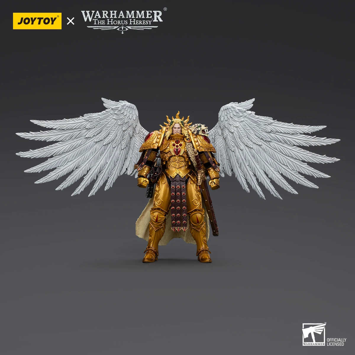 Фото Игрушка Joy, аниме-фигурка Warhammer 40K Blood Angels Sanguinius Primarch of the IXth Legion, экшн-фигурка, 18 см, декор, подарок на день рождения №4