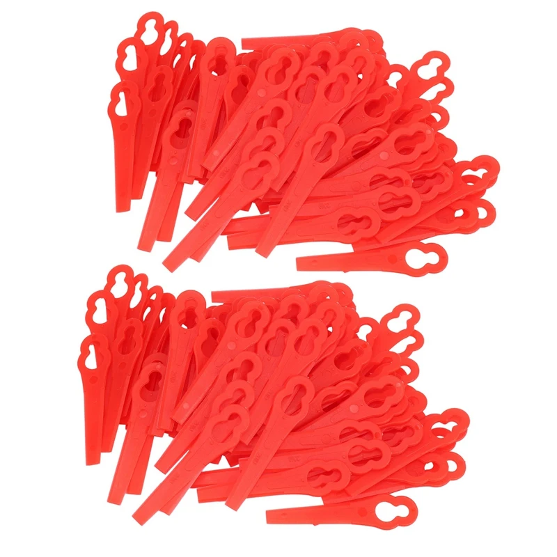 

200Pcs Swing Plastic Blade Pendants For DKGT06 20V Lithium 1500Mah Cordless Grass Trimmer Garden Timmer A