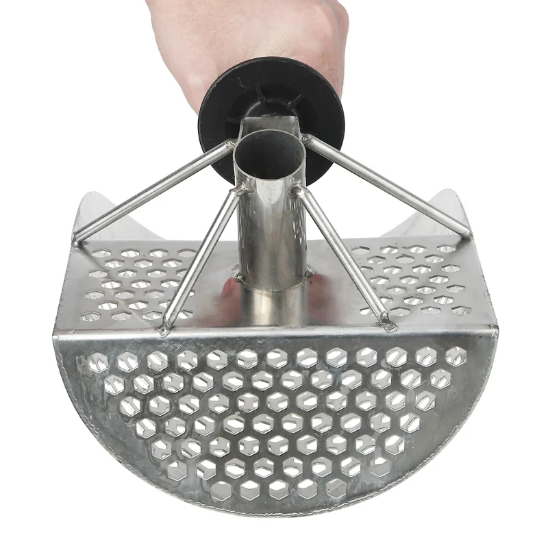 B50 нержавеющая пляжная песчаная лопатка металлоискатель с ручкой инструмент для