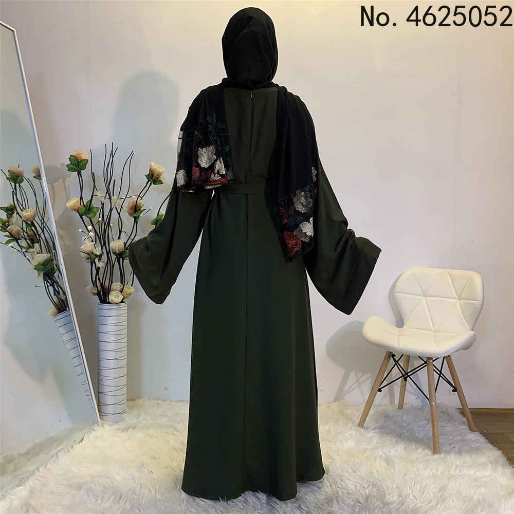 

Мусульманский модный хиджаб Дубай Abaya длинные платья для женщин с поясом мусульманская одежда Abaya африканские платья для женщин Musulman Djellaba