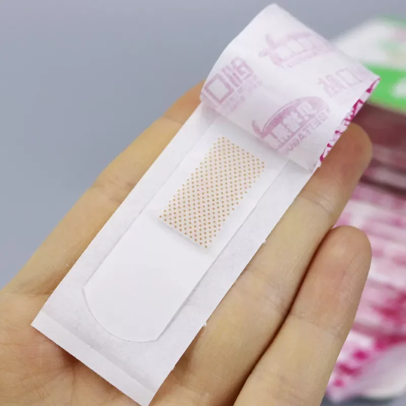 

160pcs /lot Simple Band-aid Transparent Waterproof Breathable Hemostatic wounds Adhesive Bandage First Aid Emergency Kit