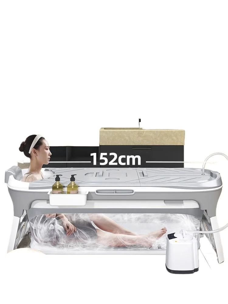 Большая ванна с подогревом для дома Bn's t взрослая Складная Ванна всего тела