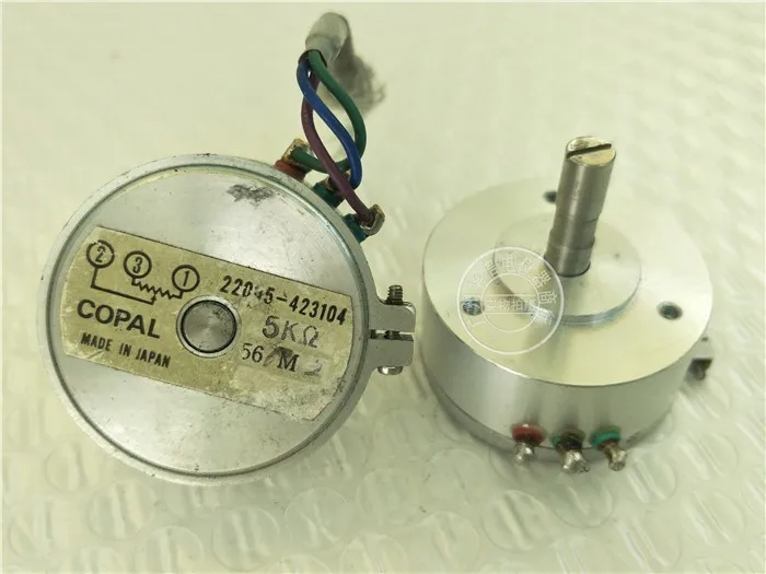 

Copal 22005-42310 проводящий пластиковый потенциометр 5k Длина ручки 19 мм