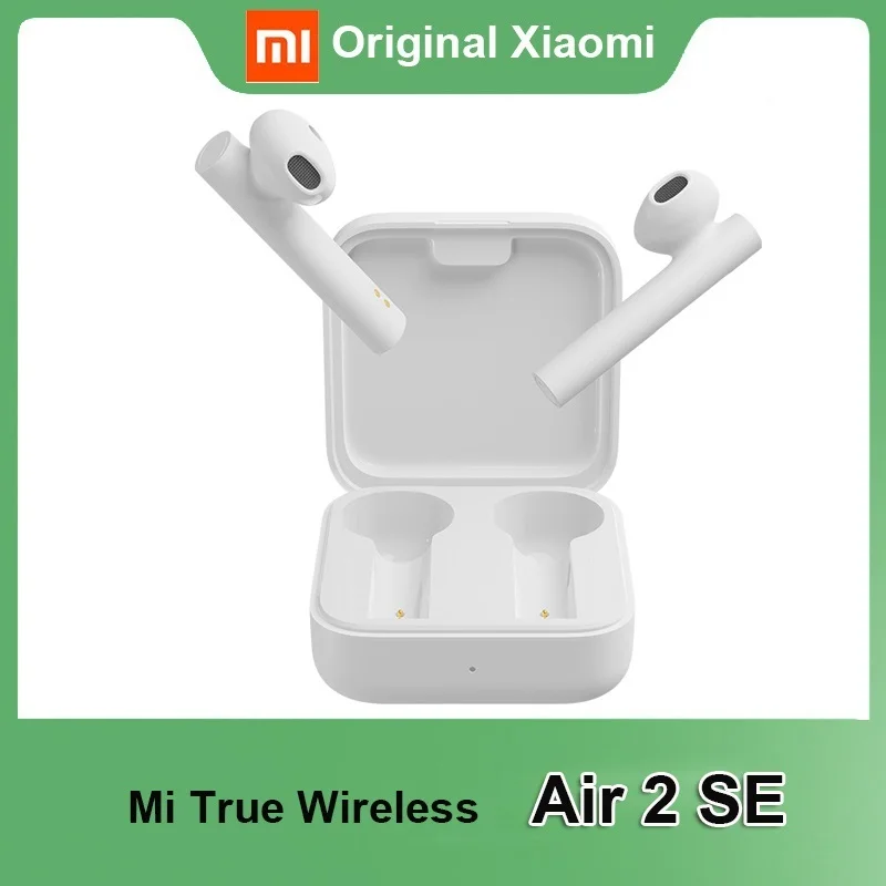 

Беспроводные наушники Xiaomi Air2 SE, Bluetooth 5 Mi True, 2 базовых TWS AirDots Pro 2SE, гарнитура, наушники-вкладыши, 20 часов работы в режиме ожидания, сенсорное уп...