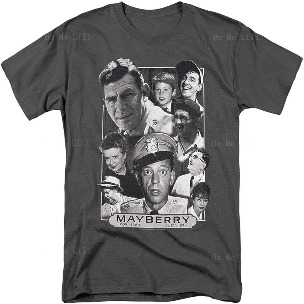 Футболка унисекс для взрослых Andy Griffith Show Mayberry Cast