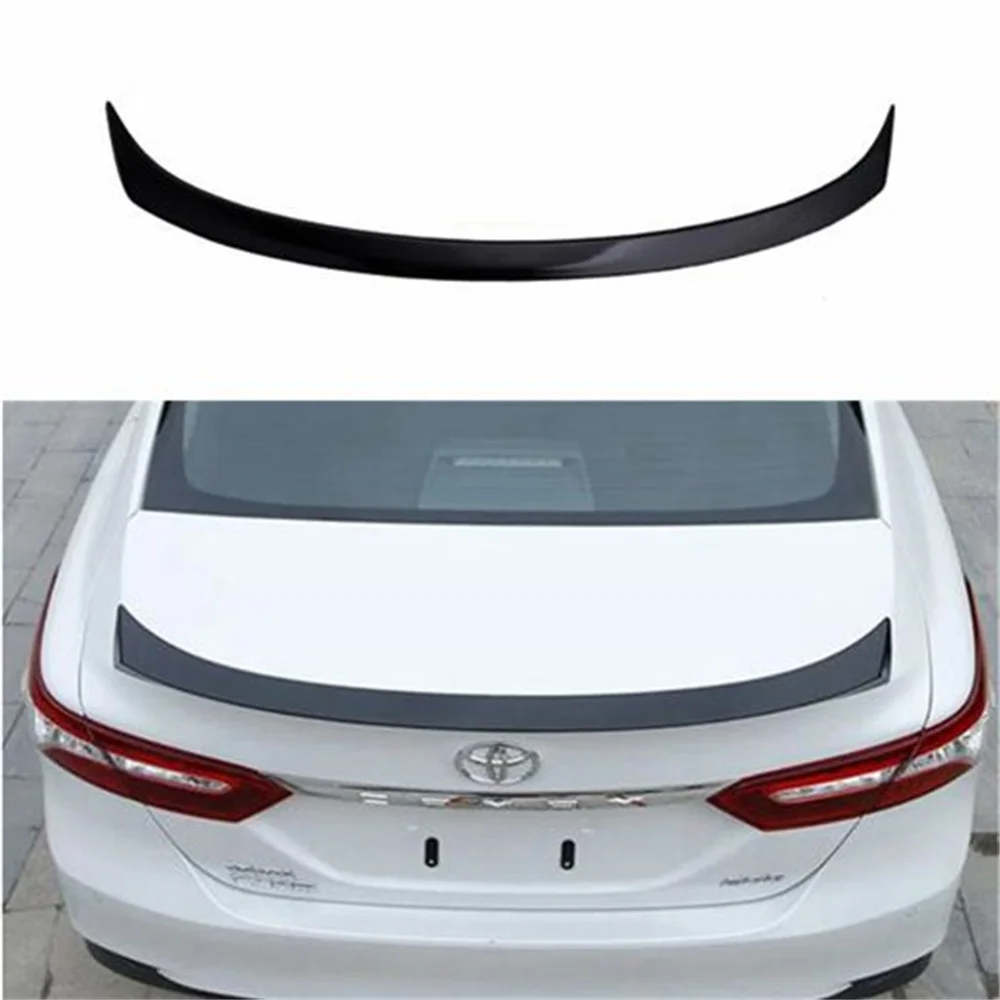 

Новый дизайн для toyota Camry 2018 2019 2020, высококачественный внешний задний спойлер из АБС-пластика для багажника, украшение для крыла багажника, Ст...