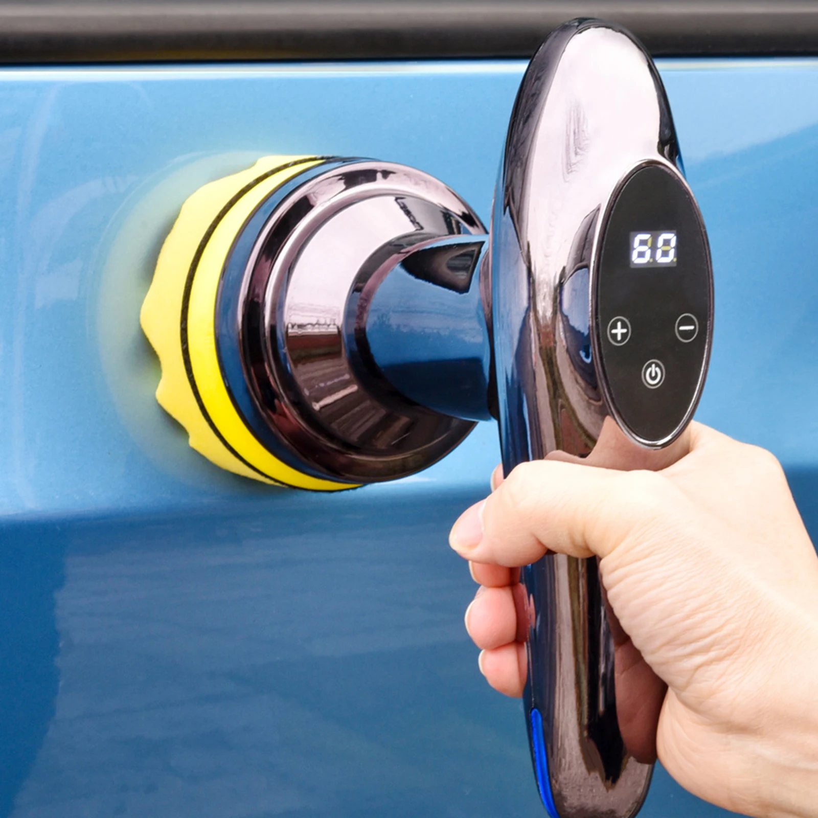 

Waxer Waxing Machine Metal Car Polisher Charging Time 4h Wireless Electric Turntable Diameter 10cm / 4in Speed: 6000RPM