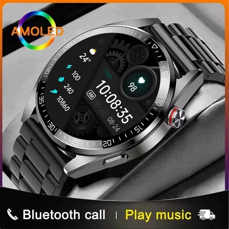 

Смарт-часы мужские водонепроницаемые с поддержкой Bluetooth, 454*454, 8 Гб