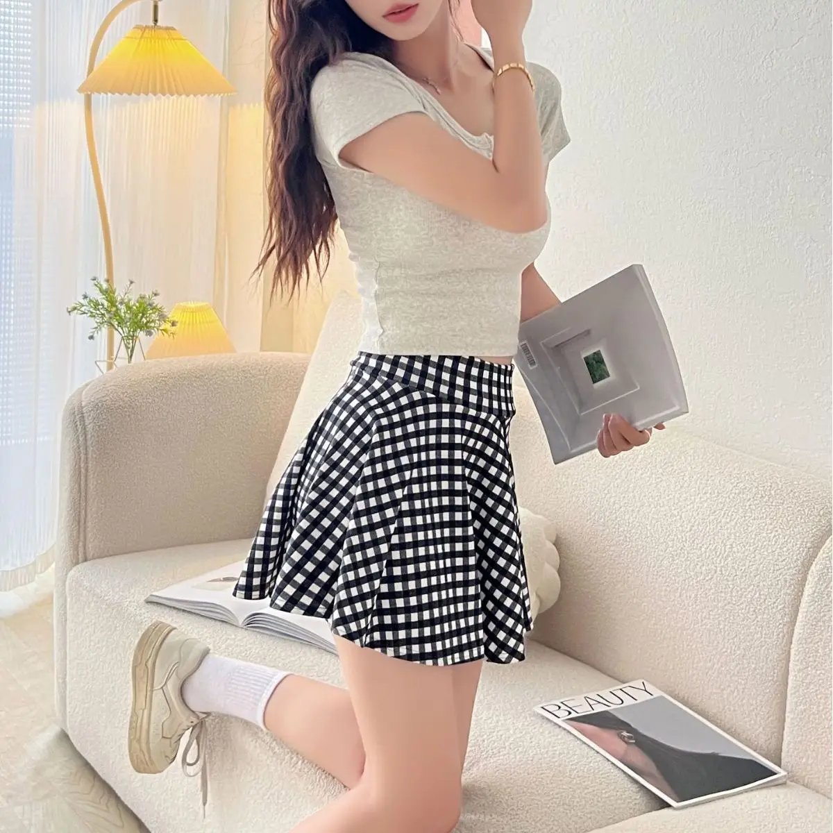 Рисунок 2 - Мини-юбка Sutimine Женская трапециевидная