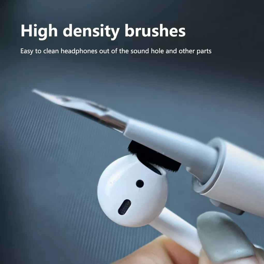 

2023 Cleaner Kit for Airpods Pro 1 2 Bluetooth Earbuds Cleaning Pen Pro Case Cleaning Tools for iPhone