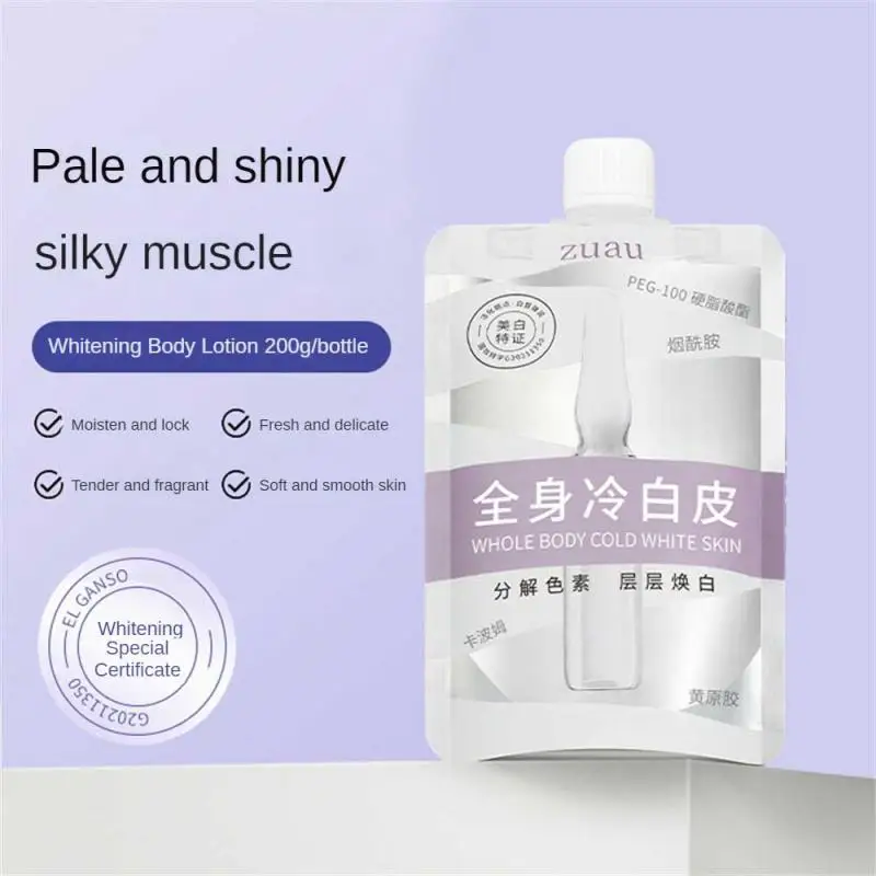 

Whitening Body Lotion Cold White Skin All Over Nicotinamide Moisturizing Lightening Body Cream For Women's Skin Repair Tool