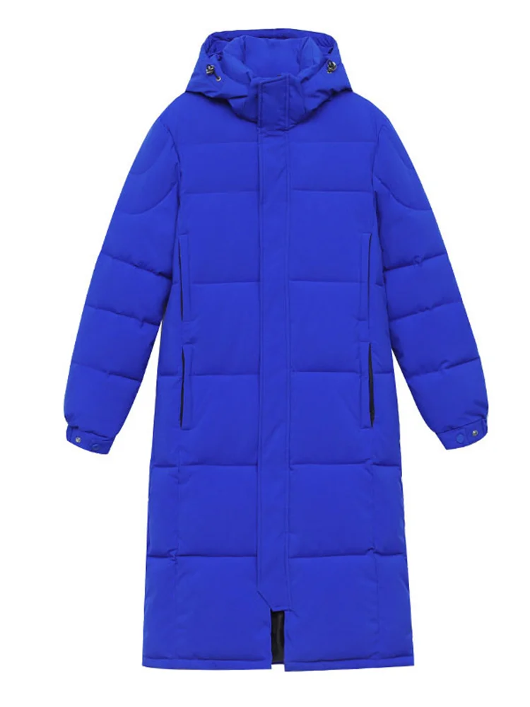

Winter Coat Low Price On Sale Down Cotton Jacket 2023 New Fashion Korean Long Loose Thick Warmth Hooded Parkas Coat