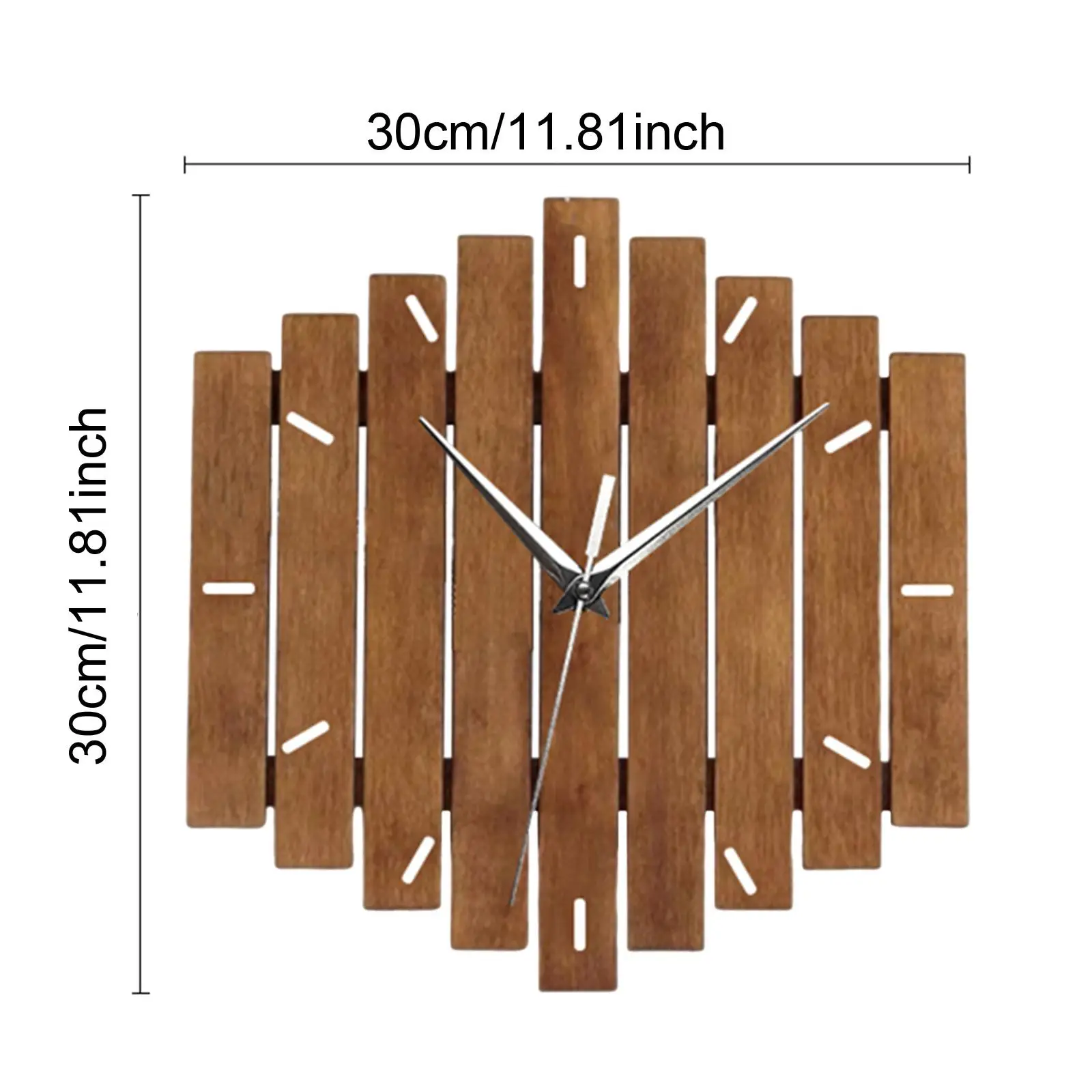 Деревянные настенные часы 12-дюймовые декоративные подарки другу домашний декор