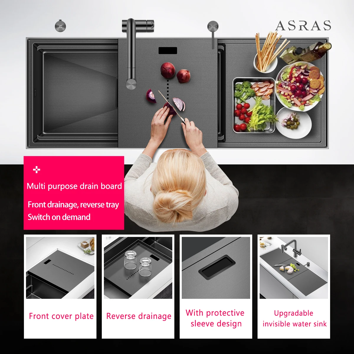 Рисунок 3 - Раковина ASRAS нано ручной работы