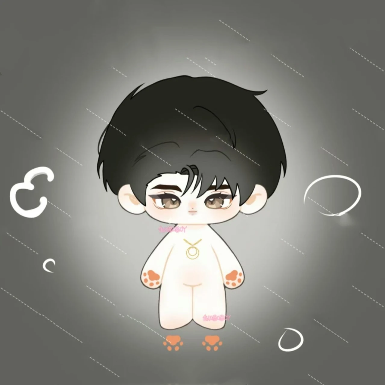 Фото Новый Arrvie Lezhin Comics BL Manhwa 조개 рынка/Pearl Boy Kang Dooshik & Jin Jooha 20 см Cute Baby Do ll Отправить в 45 дней №3