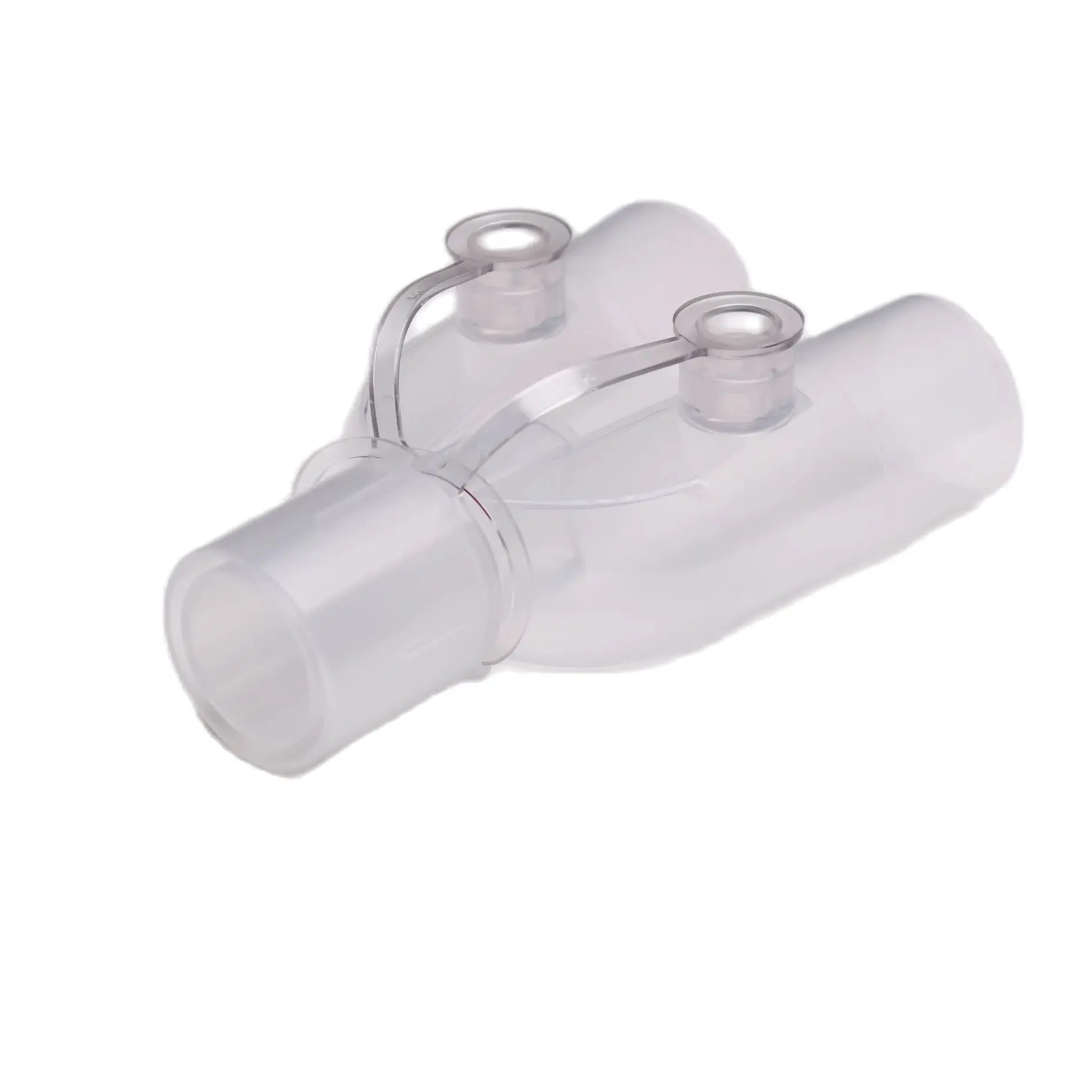 Соединитель трубки для анестезии. Дыхательная цепь Гофрированный прямой