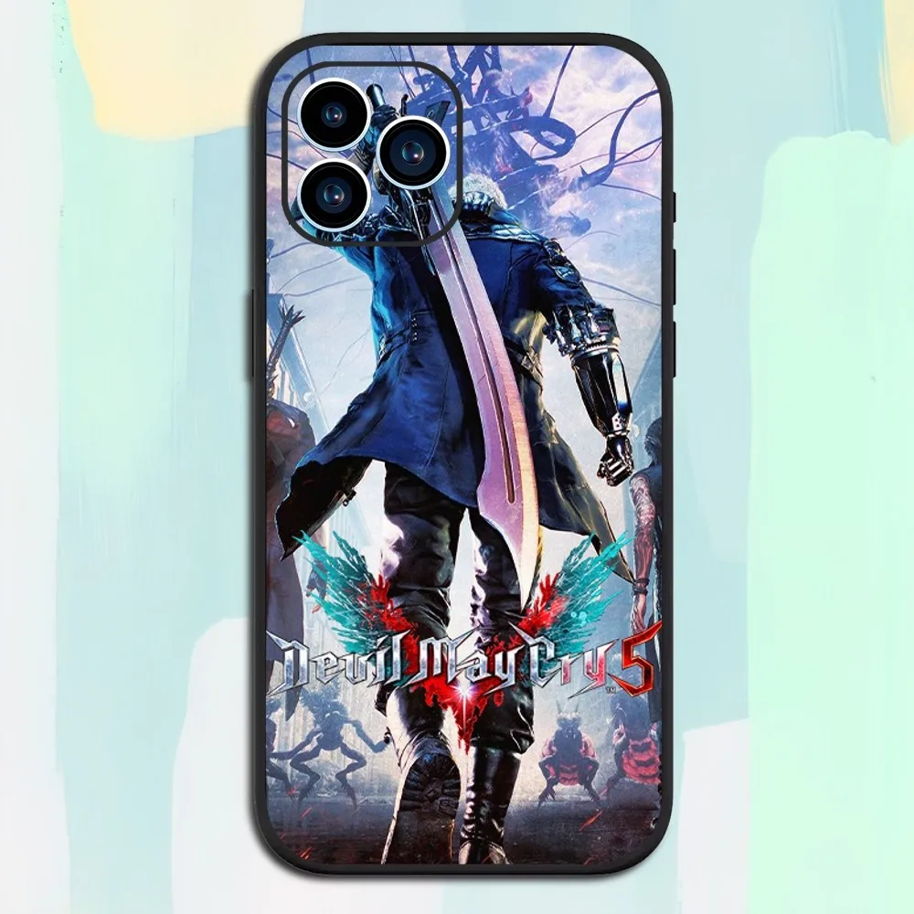 Чехол для телефона с игрой D-Devil May Cry 5 мягкий чехол Samsung Galaxy A73 A54 A13 A33 A53 A32 A52S