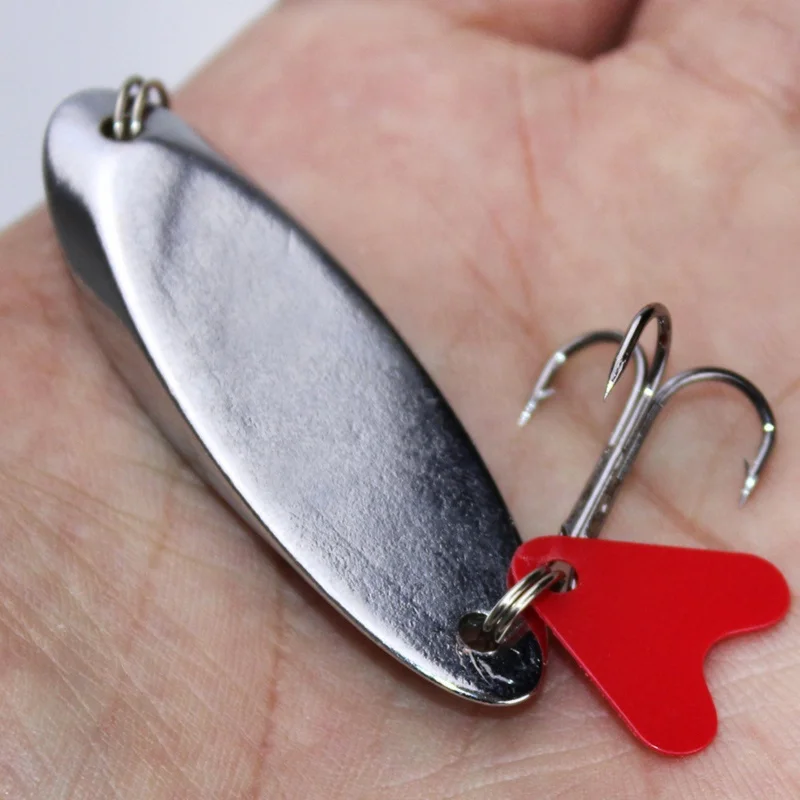 

1pcs 7g-21g Oblique Cut Sequin Lure Metal Hard Bait With Red Heart-shaped Sequins Artificial Bait Small Hard Sequins abu garcia