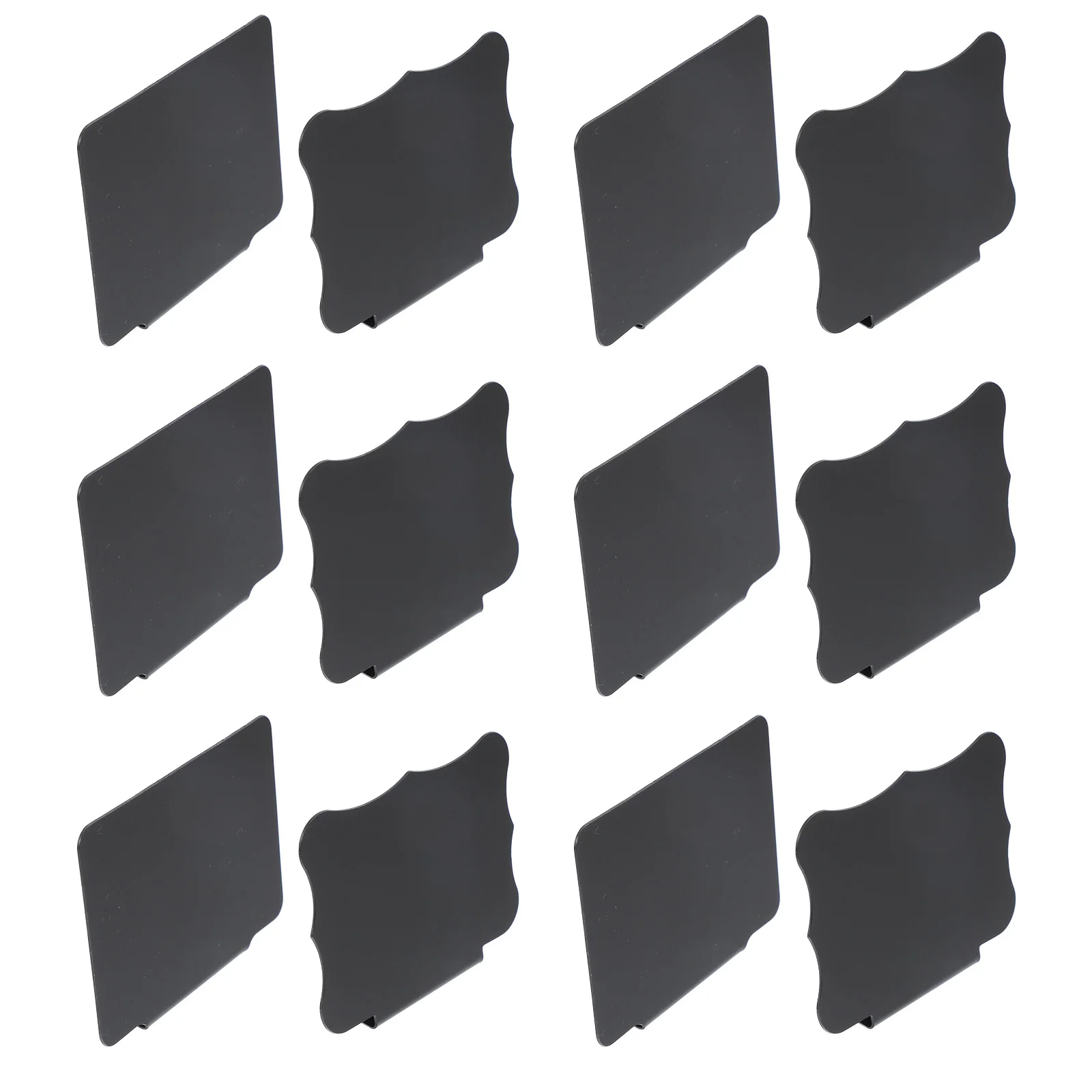 

12pcs Storage Bins Clip Removable Advertising Clips Re-writable Price Labels