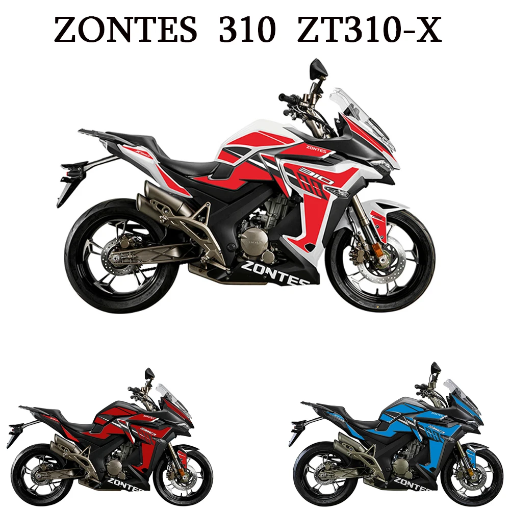 

Motorcycle Whole Car Decal Gp Travel Body Decal Sticker Modified Personalized Waterproof Pull FOR Zontes 310 Zt310-x