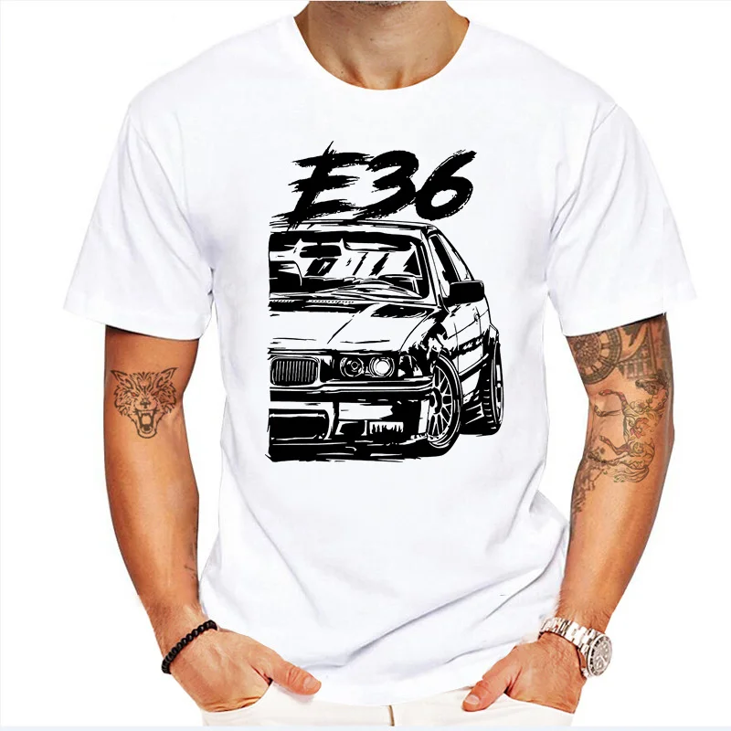 

Glstkrrn E28 E30 E32 E34 E36 E38 T Shirt cotton tshirt men summer fashion t-shirt euro size fashion t-shirt M3 brand tee shirt