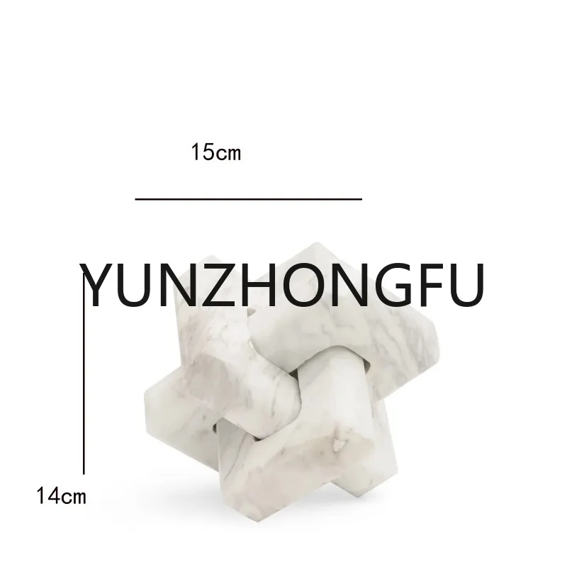 

Современное Мраморное художественное кольцо с пряжкой, украшения, модель комнаты, продажи, офисный дисплей, украшения для крыльца, стола, аксессуары