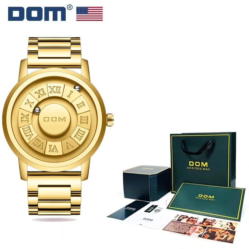 Часы DOM M-1345 для мужчин звездное небо креативные магнитные мужские часы