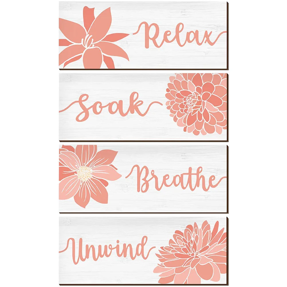 

Sign Wall Hanging Decor Boardfarmhouse Rustic Bedroom Letter Decorative Plaque Home Girls Wood Room Front Door Welcome Retro