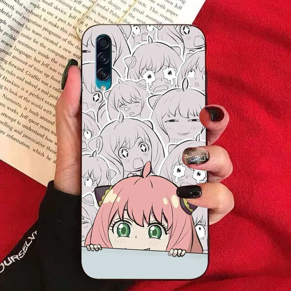Милый чехол для телефона SPY FAMILY Anya Samsung A 10 11 12 13 20 21 22 30 31 32 40 51 52 53 70 71 72 73 91 Shell