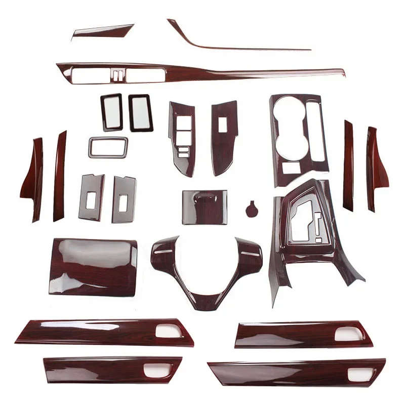 Для Toyota Corolla Levin 2017 2018 интерьер автомобиля персиковая деревянная центральная