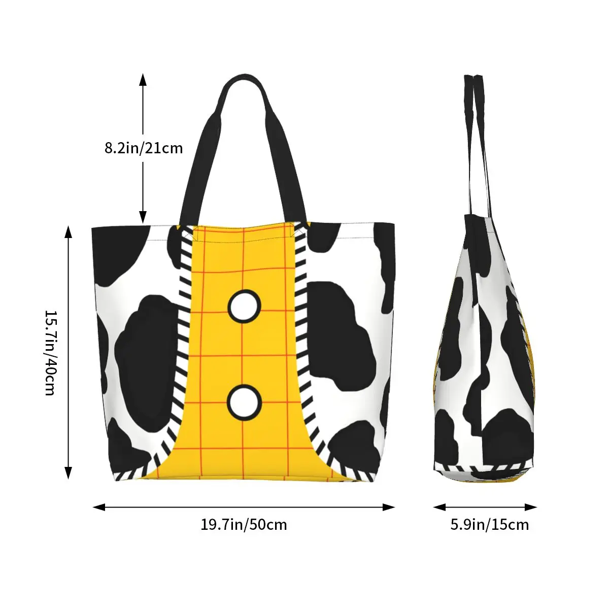 Пользовательские милые аниме История игрушек ковбойский костюм Вуди сумки-тоут