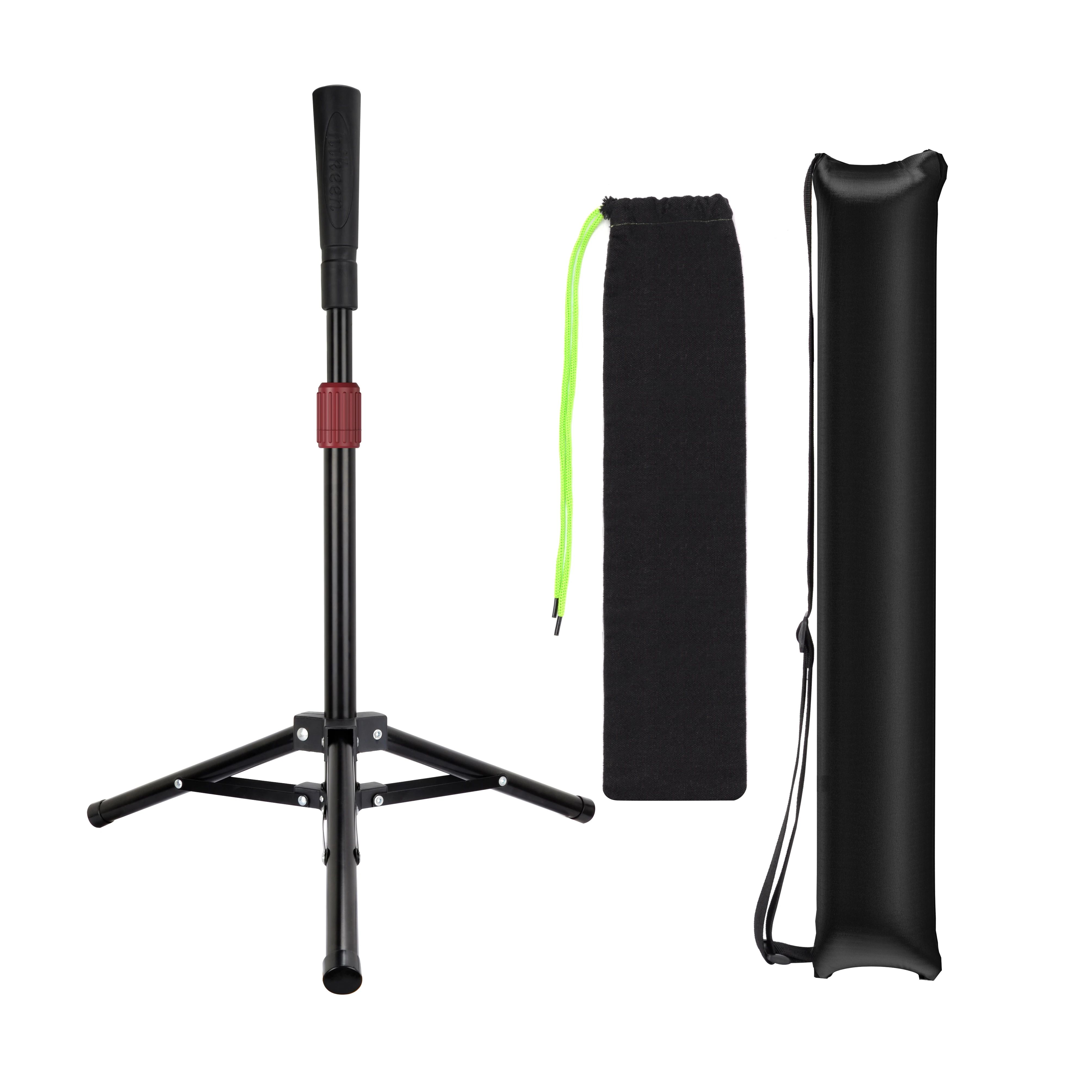 

Adjustable Baseball Tee Batting Softball T Stand Portable Tripod Mount Training Accessories With Bag For Hitting Ball Practice