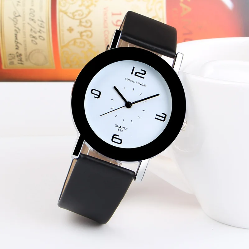 Fashion and Leisure Women's Watch Afternoon Tea Trend Women's Quartz Watch Personality Lovers Table Cost-effective Gift Table enlarge