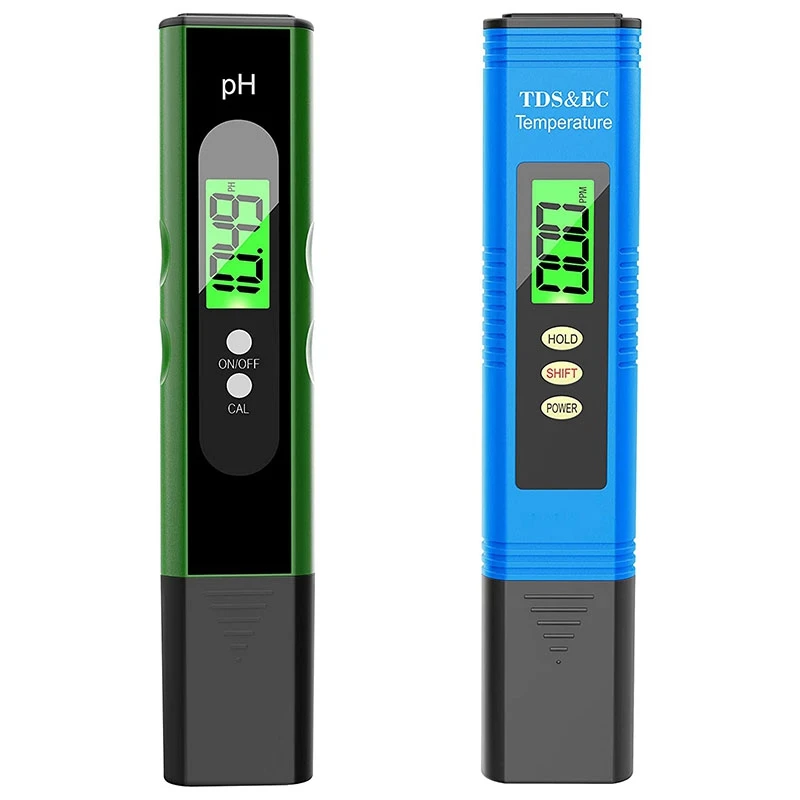

Water Quality Tester With Backlit LCD Screen PH Meter With 3 In 1 TDS+EC+Temp Meter For Drinking Water,Aquarium,Pool,Spa