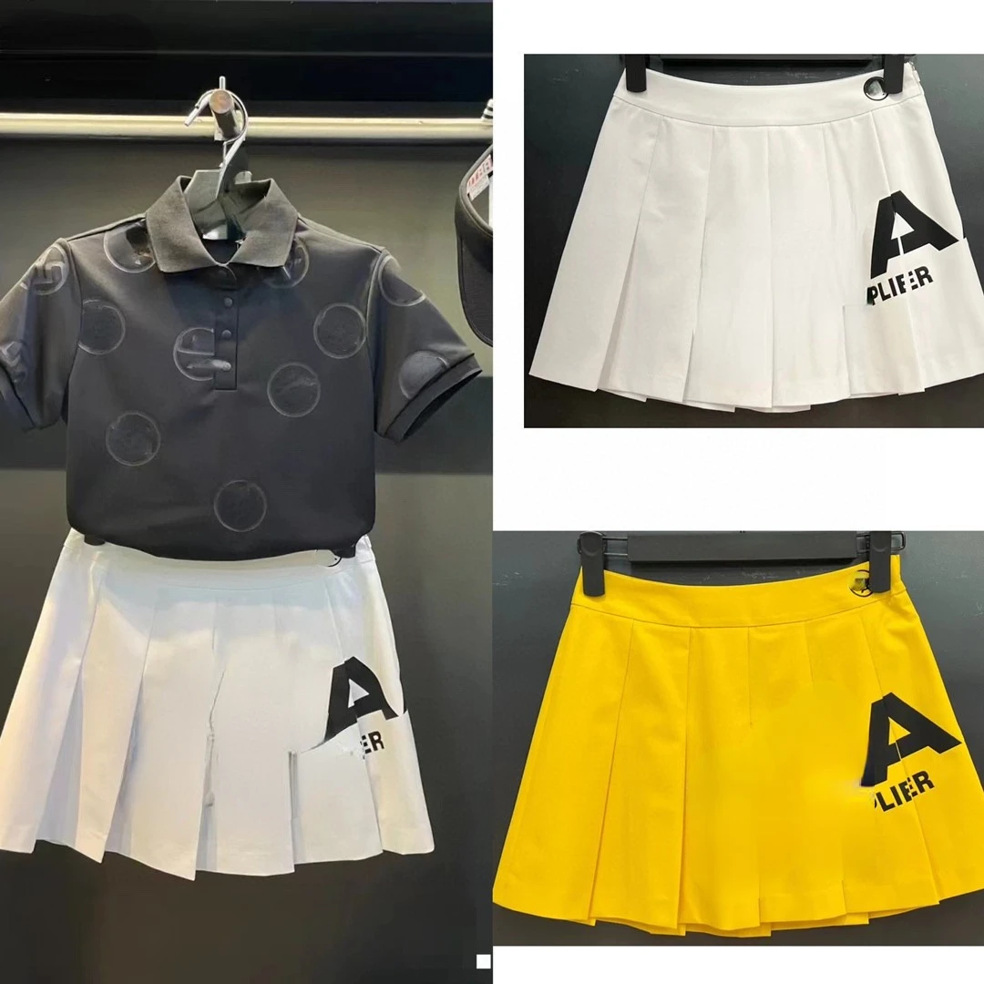 

Golf Women's Short Skirt Summer Leisure Sports Fashion Pleated Anti Glare Women's Dress Skirt