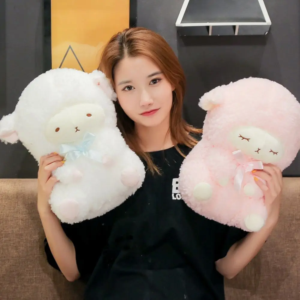 

Doll Cartoon Little Sitting Sheep Plush Pillow Stuffed Animals Sleeping Sheep Plush Toy Stuffed Toy Plush Sheep Doll