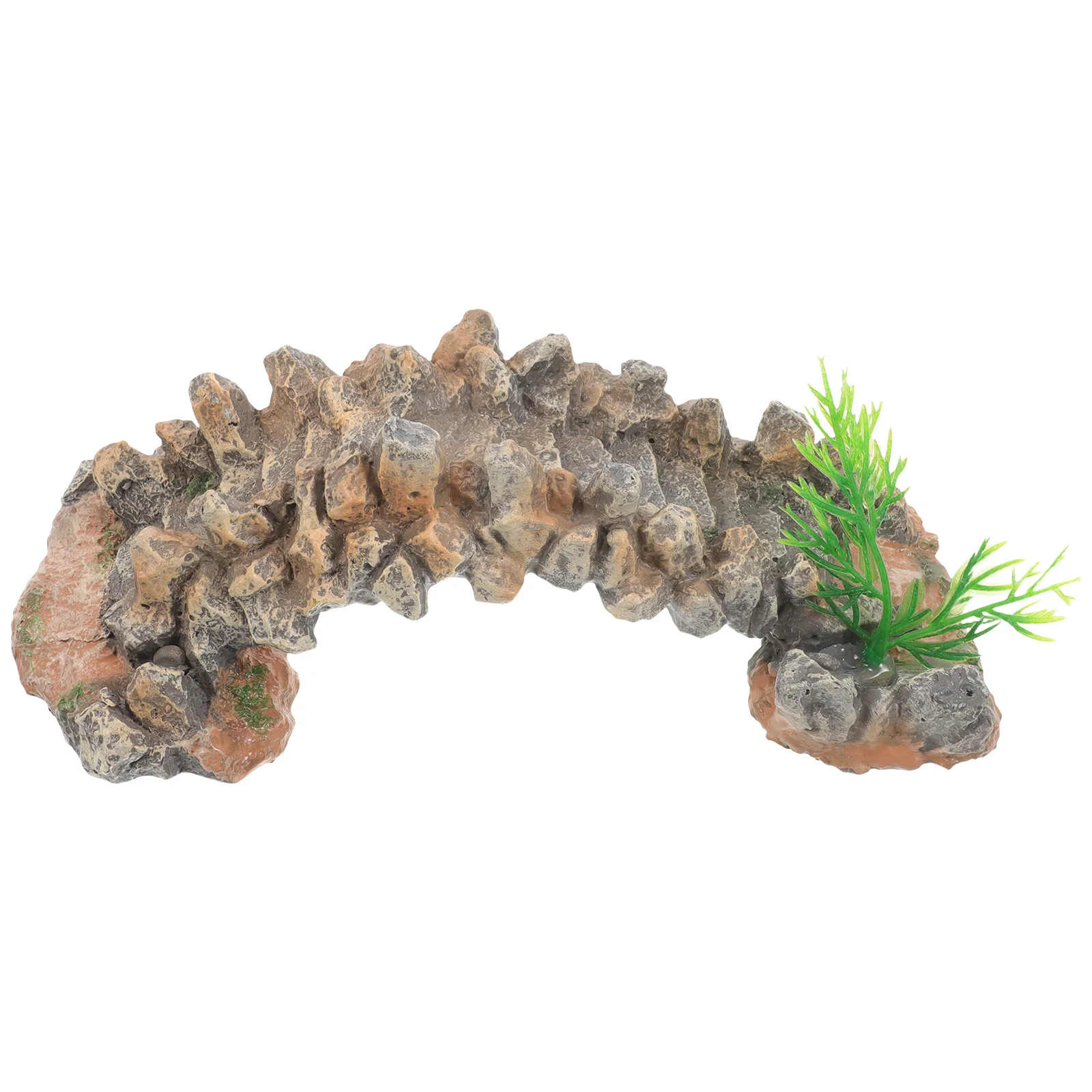 

Fish Decorations Tank Micro Scene Accessory Landscape Adornments Gardening Small Mini Tiny Bridge Statue