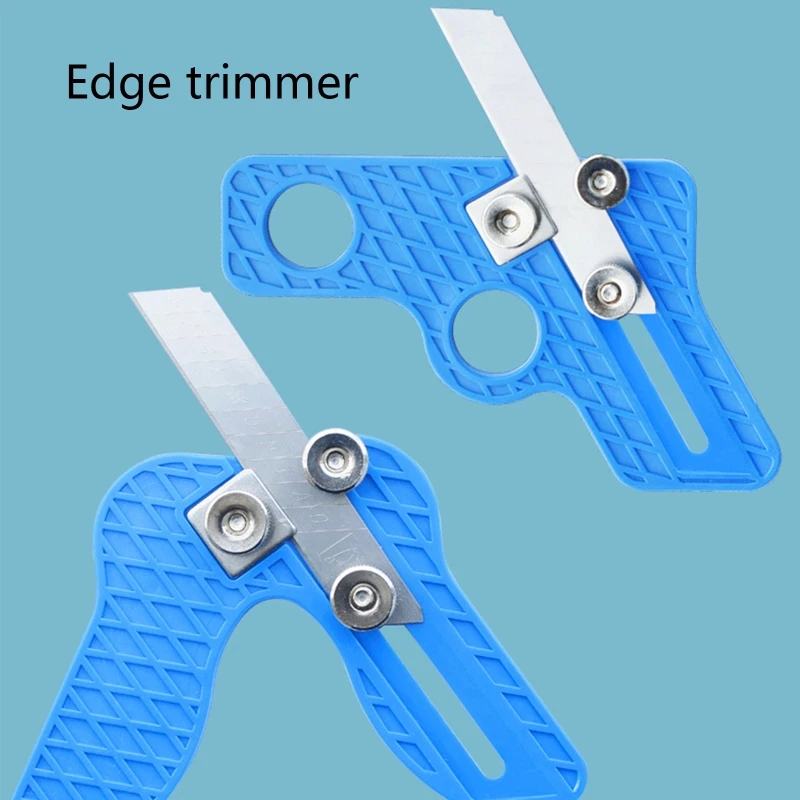 

Прямой/изогнутый брикет, триммер для кромок, триммер для кромок, нейлоновый корпус и лезвие из нержавеющей стали для дерева