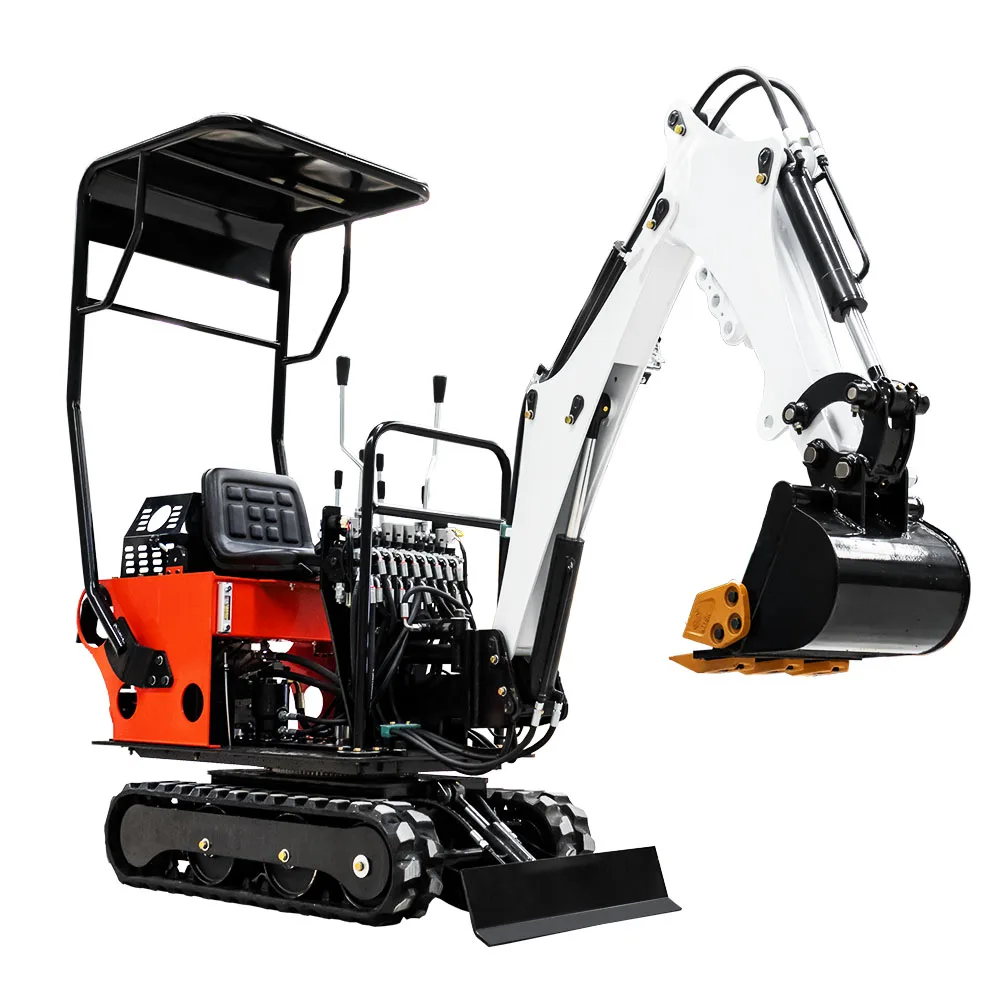 Hot Sale! HT08 Style Mini Excavator 800 KG Digger Machine on Cheap Price Outlets