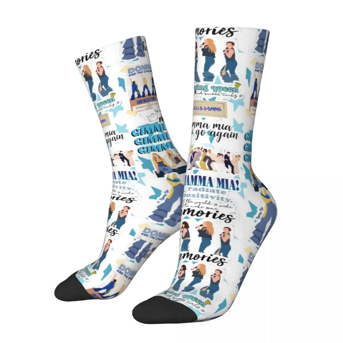 Носки для мам Mia модные чулки Осенние Нескользящие мужские дизайнерские уличные