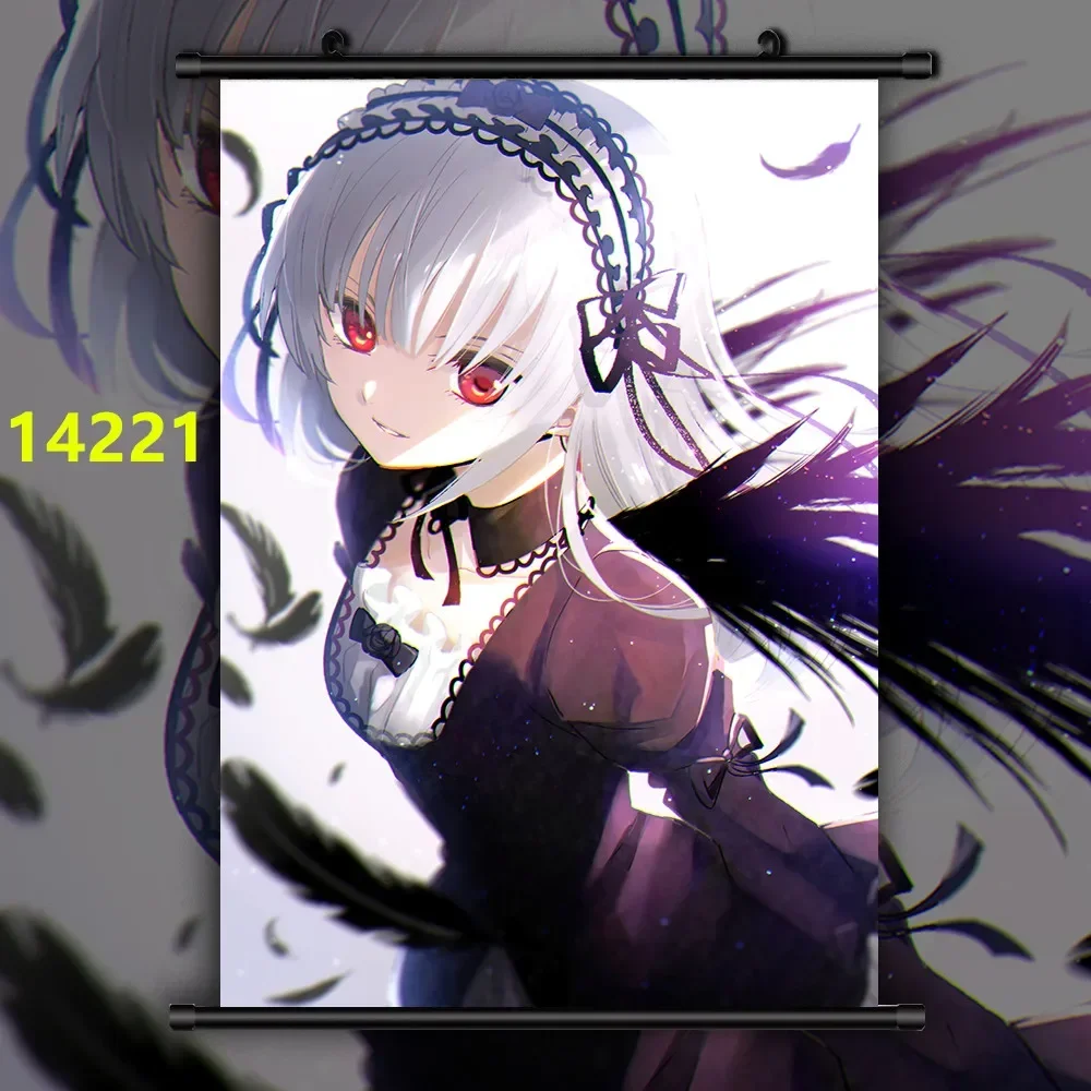 Rozen Maiden Suigintou холст с принтом без рамы современный стиль водостойкая чернильная