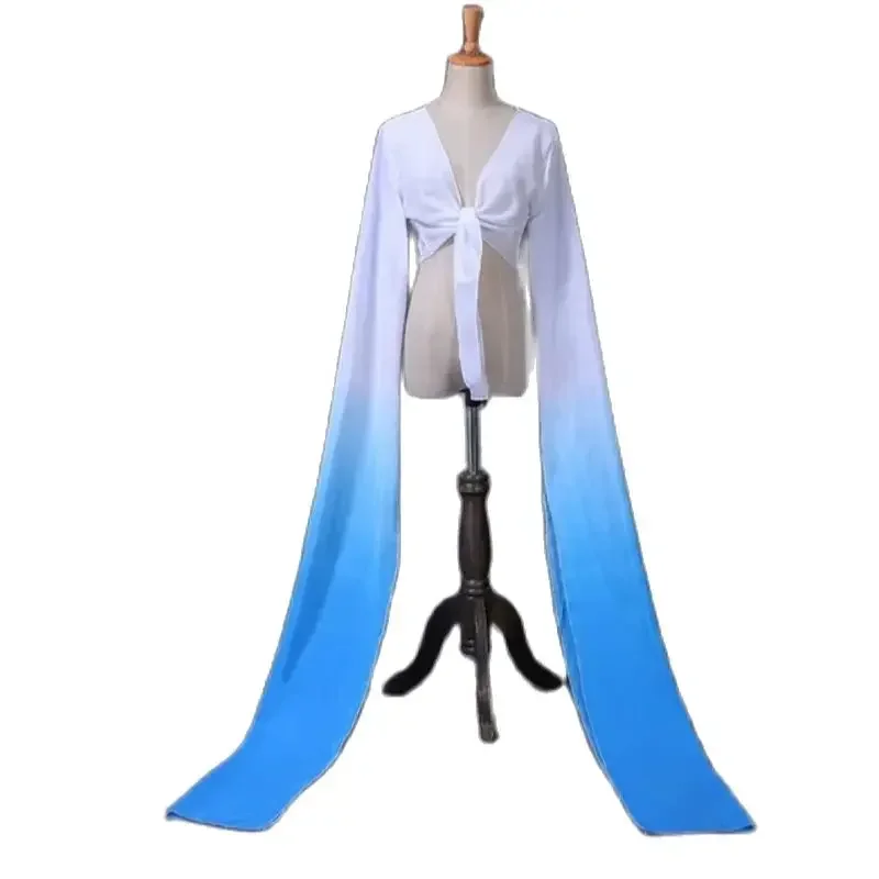 1 шт./лот женский костюм из искусственного шелка в китайском стиле Hanfu с длинными