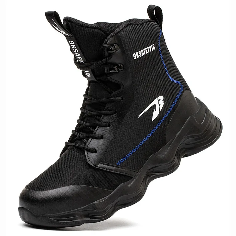 

New Listing Smash-proof, Puncture-proof, Steel-toed Work Shoes, Lightweight, Abrasion-resistant Labor Protection Shoes