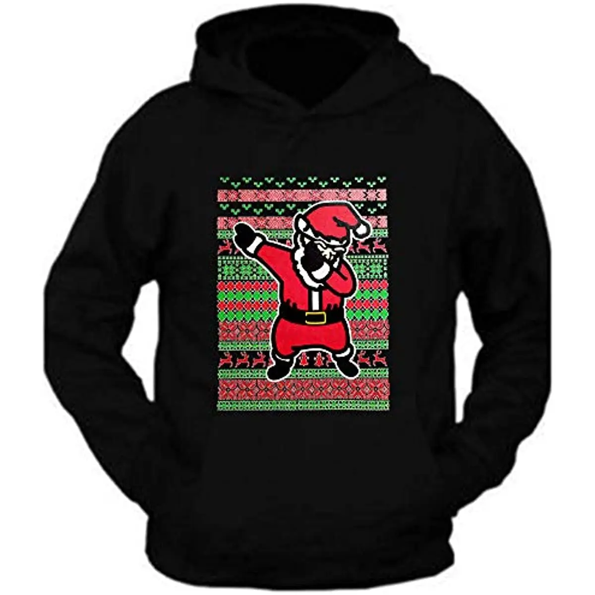 

Tee Christmas Dabb Hoodie Dabbing Santa Ugly Christmas Sweater S-3XL