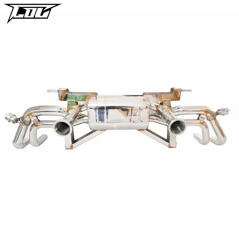 Выхлоп Catback для Lamborghini Huracan 5 2 LP580-2 LP610-4 2014 г. г.в. Автомобильная выхлопная система