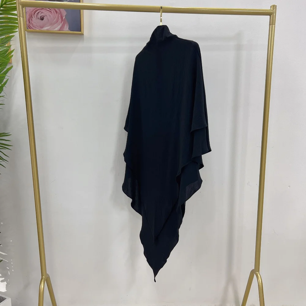 Muslim Hijab 2023 Solid Color Bandana Middle East Dubai Turkey Solid Color Turban Fashion Islamic Clothing for Women