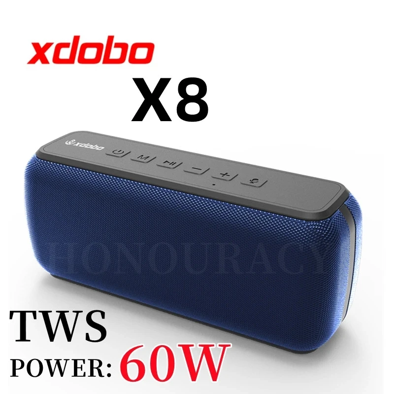 

Портативные Bluetooth-колонки XDOBO X8, 60 Вт, с сабвуфером