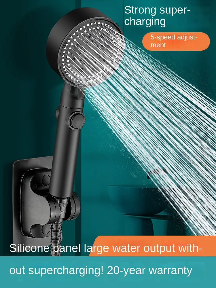 Насадка для душа Большая насадка сверхзаряженной воды водонагреватель ванной